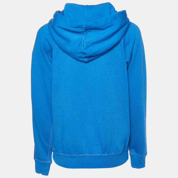 Pre Owned Isabel Marant Etoile Blue Knit Hoodie S