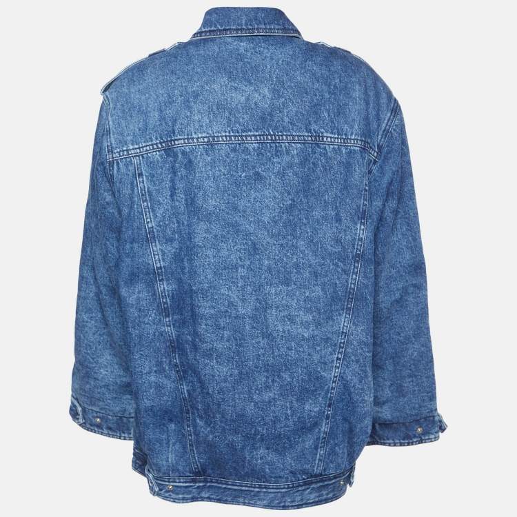 Pre Owned Isabel Marant Denim Volta Utility Jacket S