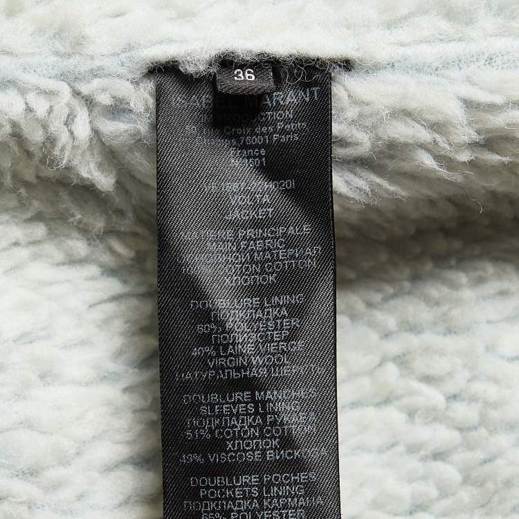 Pre Owned Isabel Marant Denim Volta Utility Jacket S