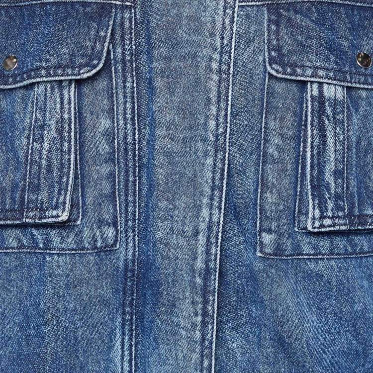 Pre Owned Isabel Marant Denim Volta Utility Jacket S