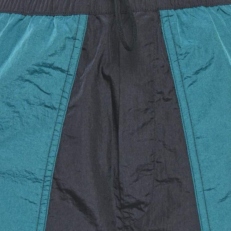 Pre Owned Isabel Marant Blue Nylon Paneled Track Pants M