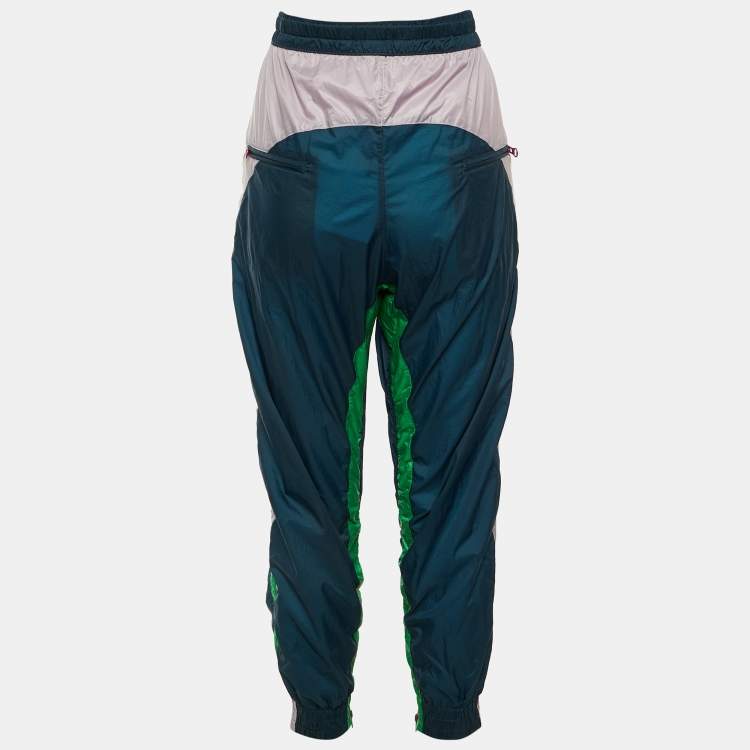 Pre Owned Isabel Marant Color Block Nylon Raruso Joggers XL