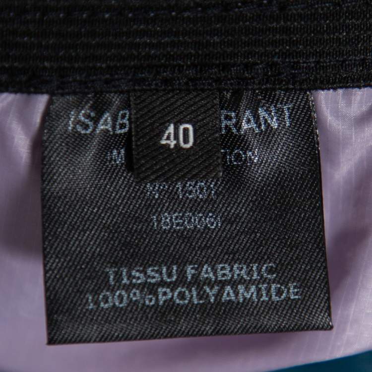 Pre Owned Isabel Marant Color Block Synthetic Raruso Joggers M