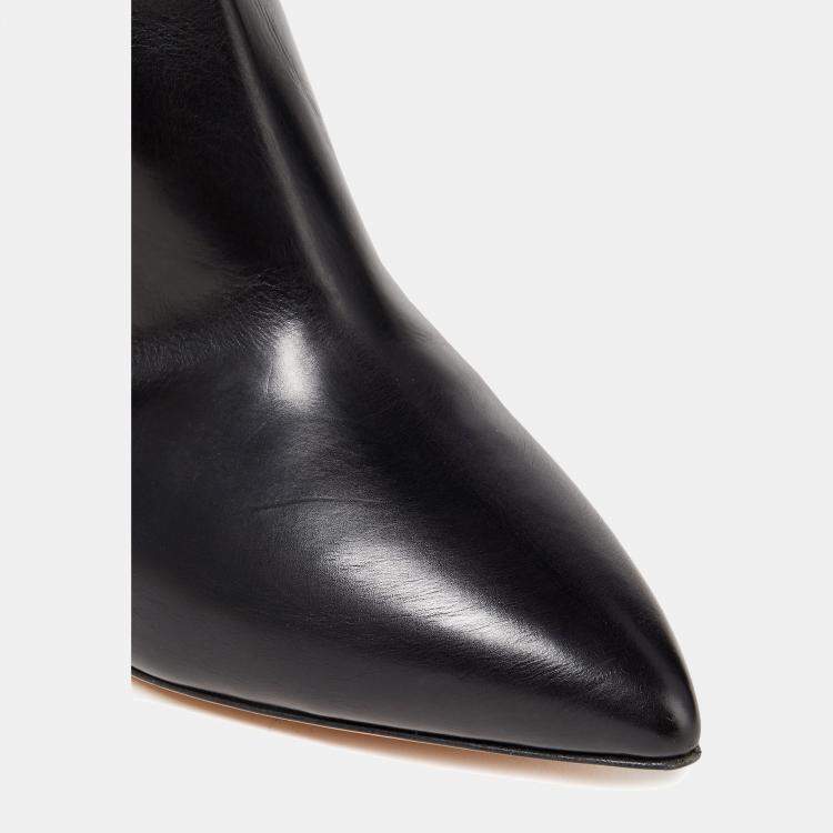 Pre Owned Isabel Marant Leather Ankle Boots 41