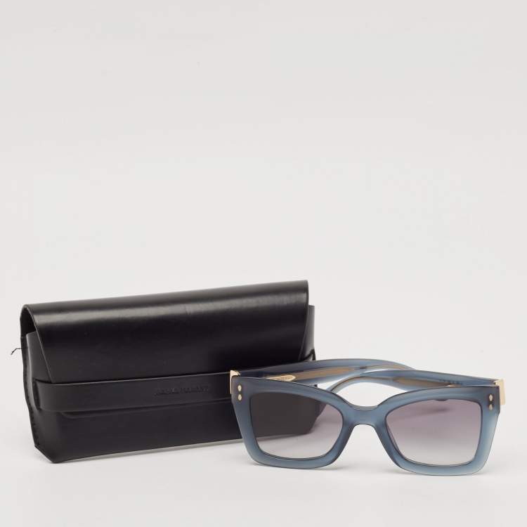 Pre Owned Isabel Marant Blue/Black Gradient M0103 Square Sunglasses