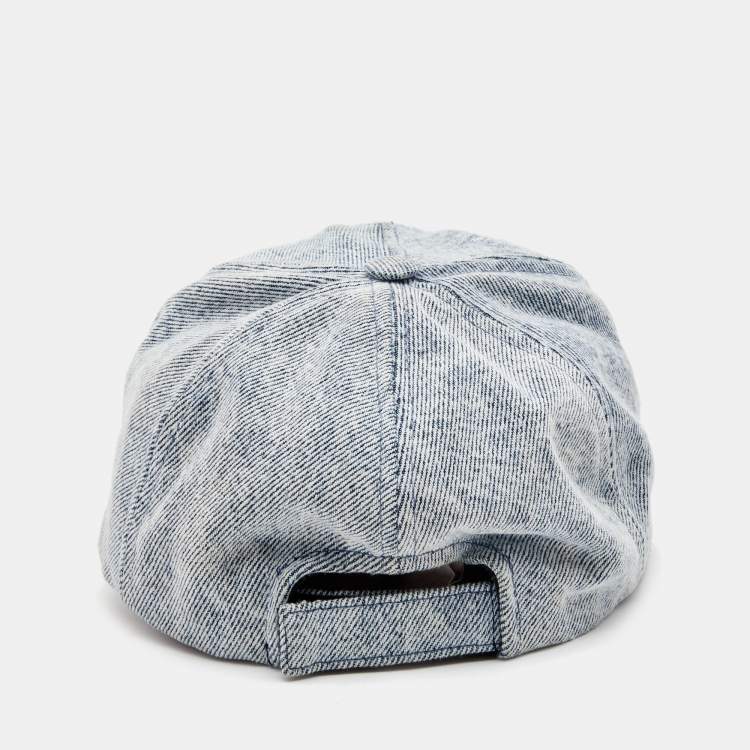 Pre Owned Isabel Marant Blue Denim Tyron Baseball Cap 56cm