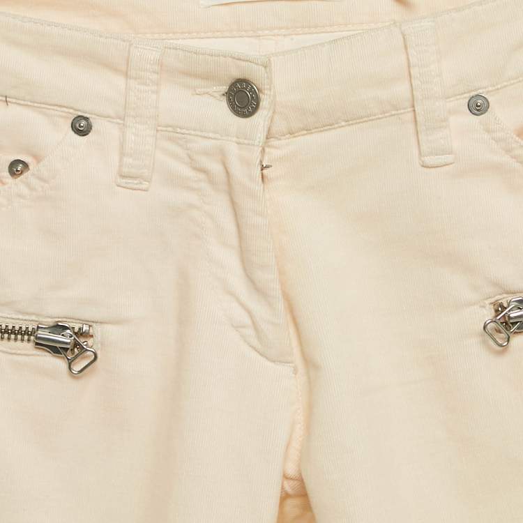 Pre Owned Isabel Marant Pink Corduroy Slim Fit Pants M