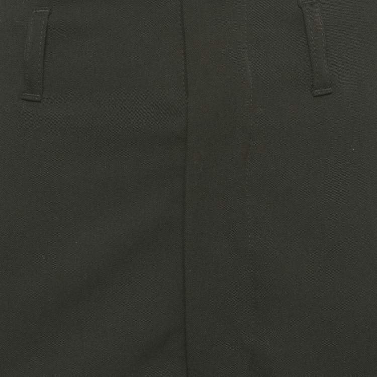 Pre Owned Isabel Marant Black Wool High Waist Tailored Trouser S