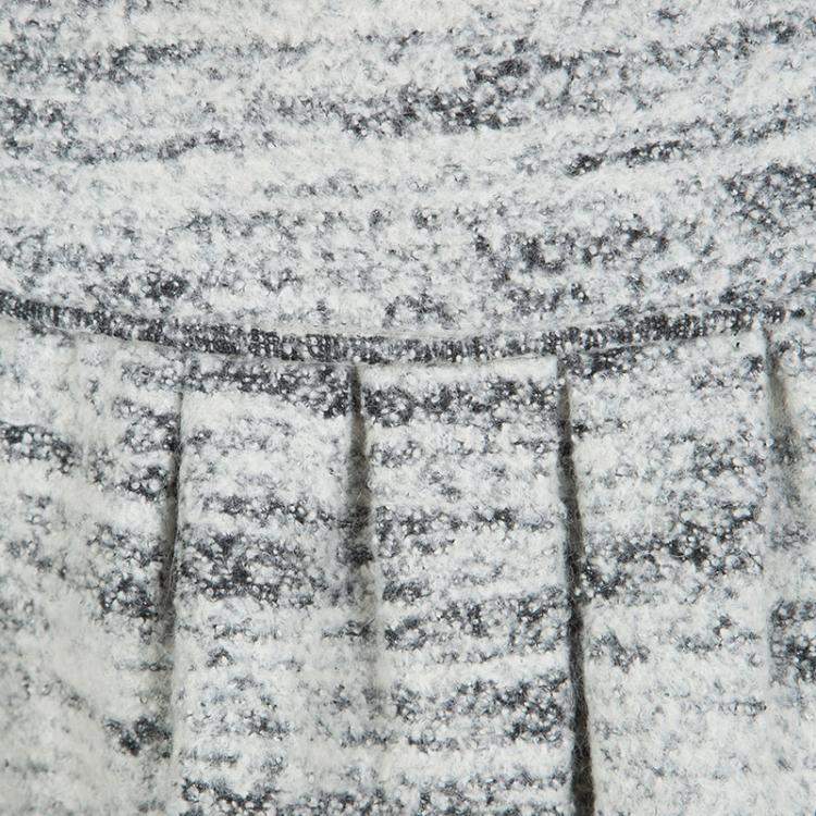 Pre Owned Isabel Marant Monochrome Itamy Boucle Mini Skirt M