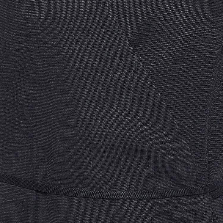 Pre Owned Isabel Marant Black Linen Wrap Vest M