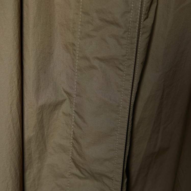 Pre Owned Isabel Marant Brown Synthetic Hooded Cover Coat (One Size)