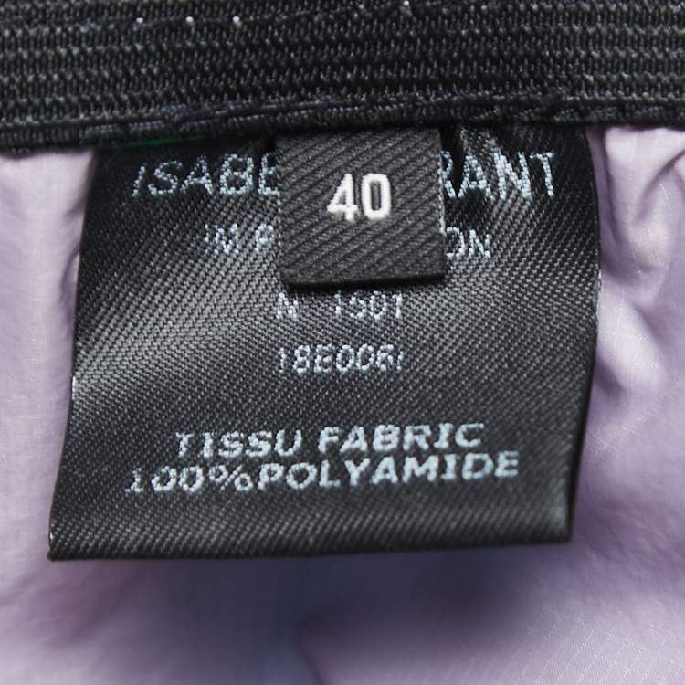 Pre Owned Isabel Marant Color Block Synthetic Raruso Joggers M