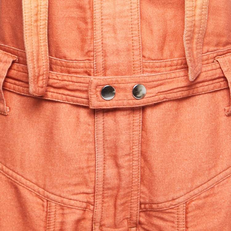 Pre Owned Isabel Marant Multicolor Cotton Blend Jumpsuit M