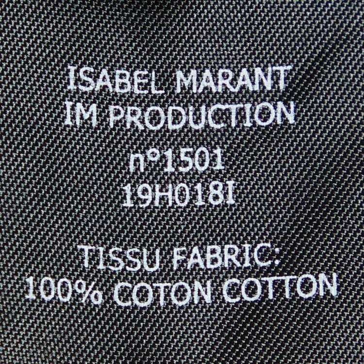Pre Owned Isabel Marant Pink Tie-Dye Printed Denim Idaline Jacket S