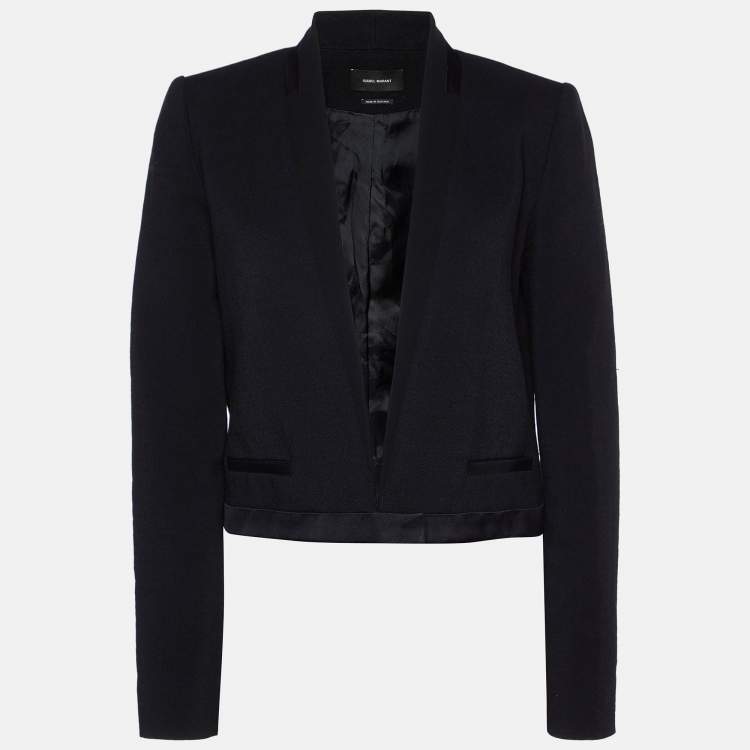 Pre Owned Isabel Marant Black Wool Blazer M