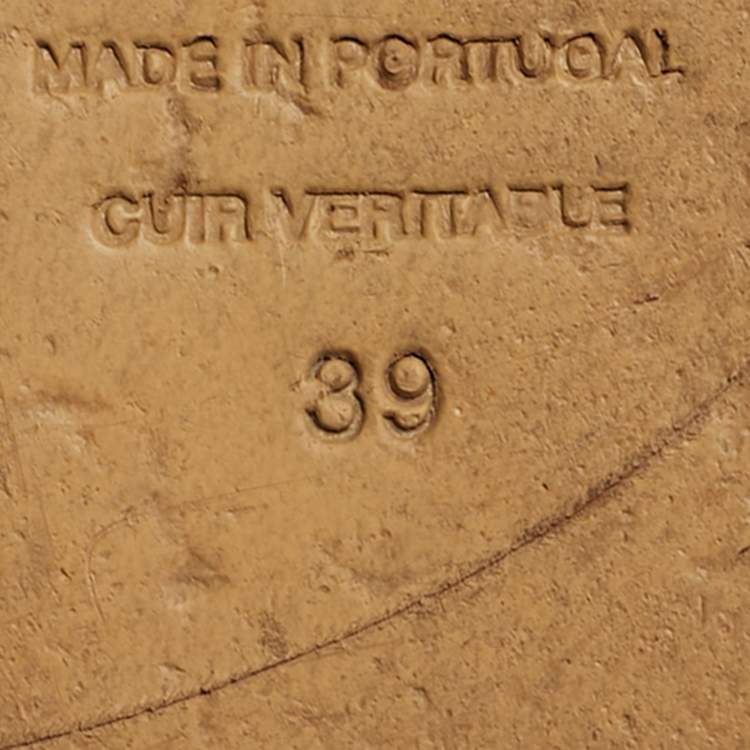 Pre Owned Isabel Marant Lenny Size 39 Purple Suede Buckle Embellished Flats