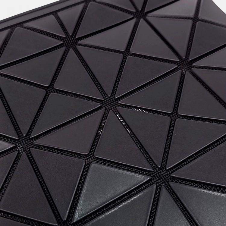 Pre Owned Issey Miyake Black PVC Issey Miyake Black Bao Bao tote bag
