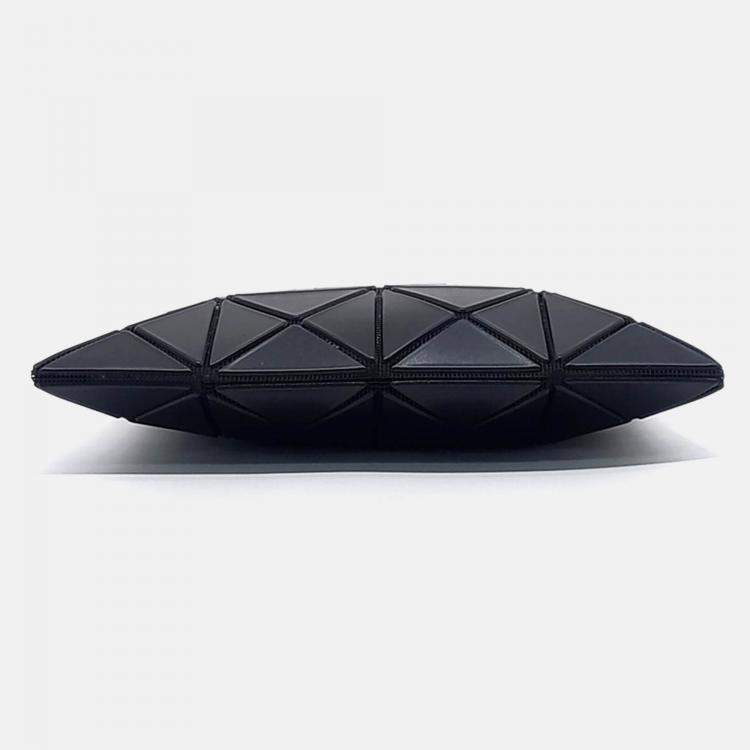 Pre Owned Issey Miyake Black PVC Issey Miyake Black Bao Bao tote bag