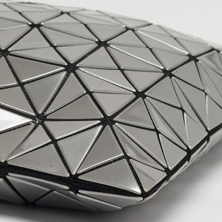 Pre Owned Issey Miyake Bao Bao Grey PVC Tote