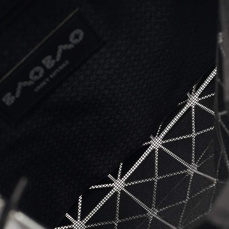 Pre Owned Issey Miyake Bao Bao Grey PVC Tote