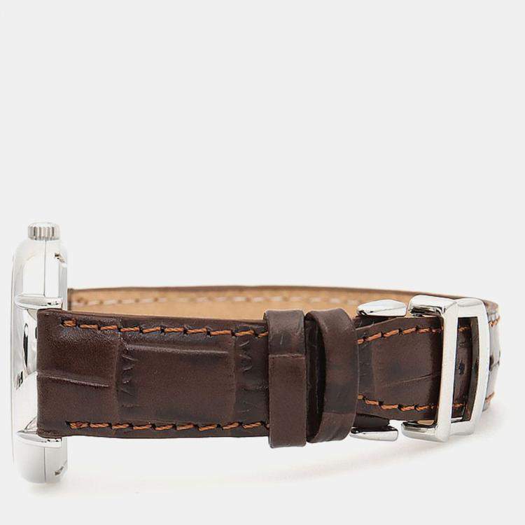مملوكة مسبقًا IWC Portofino IW356404 Automatic Stainless Steel Womens Wristwatch 34 mm