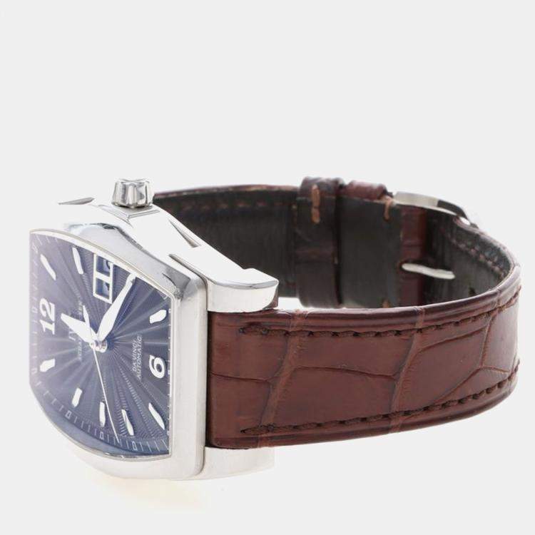 Pre Owned IWC Da Vinci IW452306 Automatic Stainless Steel Men's Wristwatch 36 mm