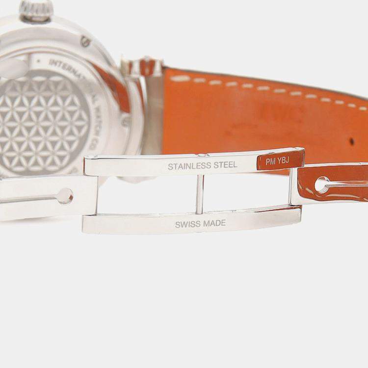 Pre Owned IWC Da Vinci IW458307 Automatic Stainless Steel Men's Wristwatch 36 mm