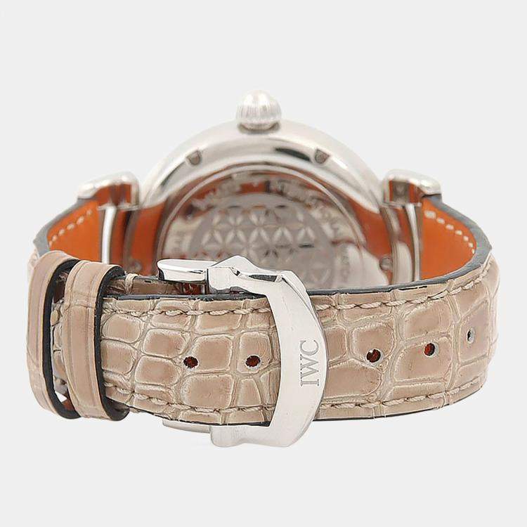 مملوكة مسبقًا ساعة يد رجالية أي دبليو سي دافنشي IW458307 أوتوماتيك ستانلس ستيل 36 مم