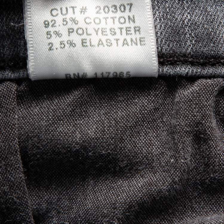 Pre Owned J Brand Grey Denim Super Skinny Maria Jeans M