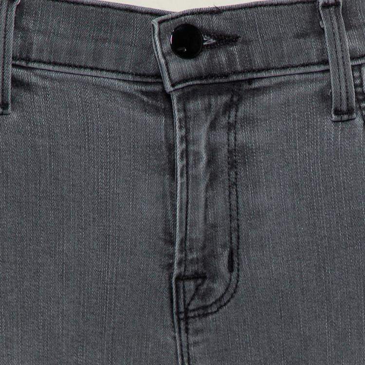 Pre Owned J Brand Grey Denim Super Skinny Maria Jeans M