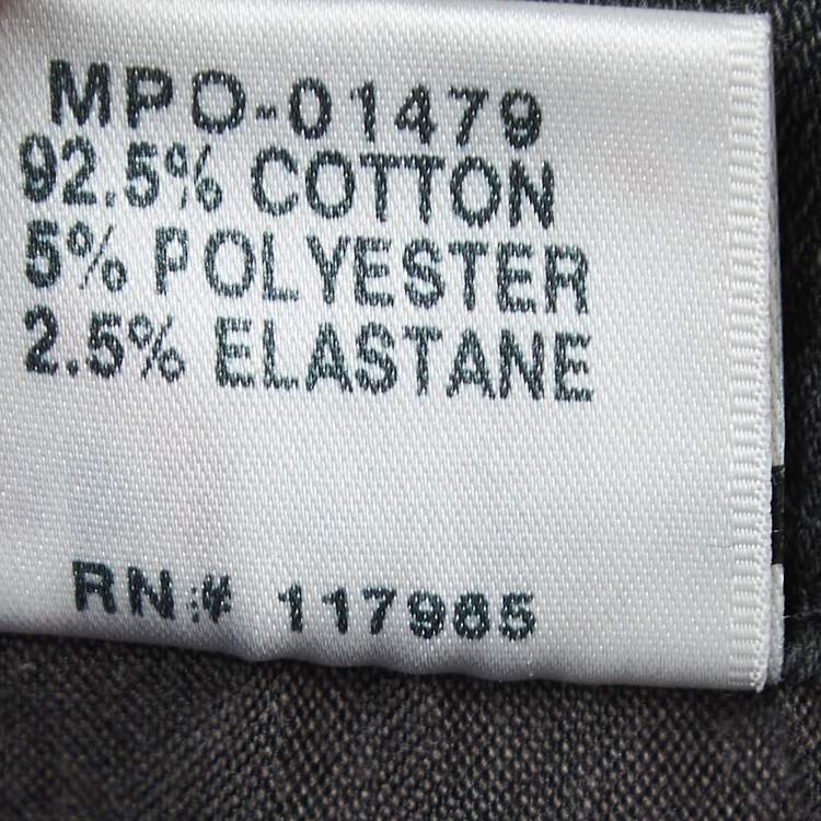 Pre Owned J Brand Grey Washed Denim Skinny Jeans M Waist 29"
