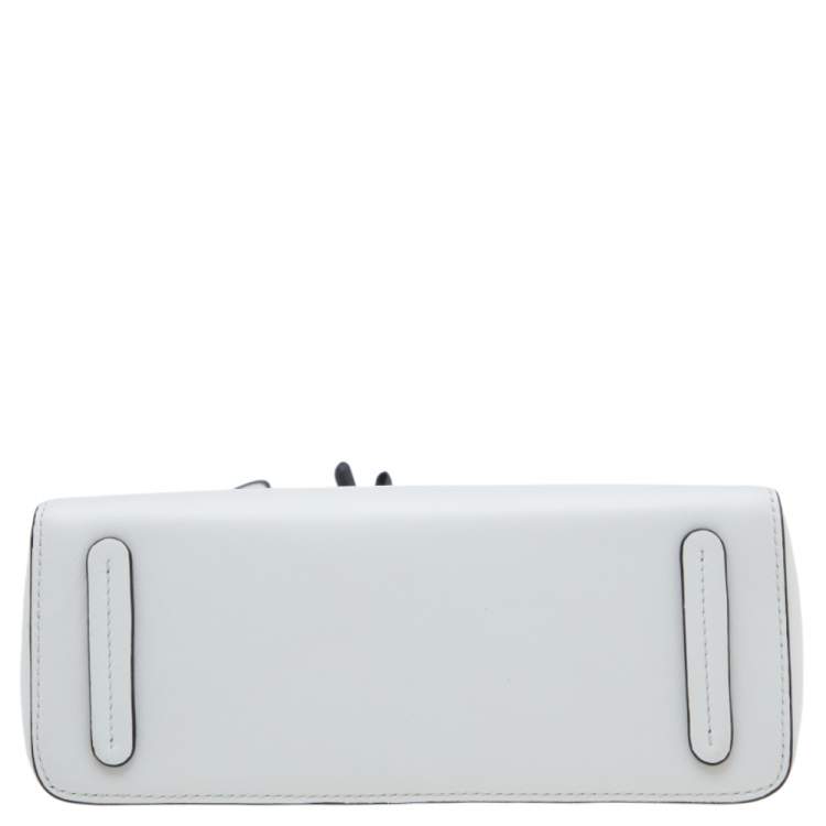 Pre Owned JW Anderson White Leather Rolo Chain Shoulder Bag