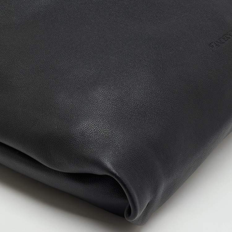 Pre Owned J.W.Anderson Black Leather Large Chain Hobo