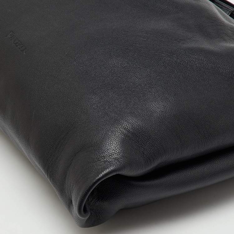 Pre Owned J.W.Anderson Black Leather Large Chain Hobo