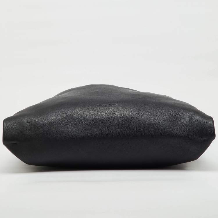 Pre Owned J.W.Anderson Black Leather Large Chain Hobo