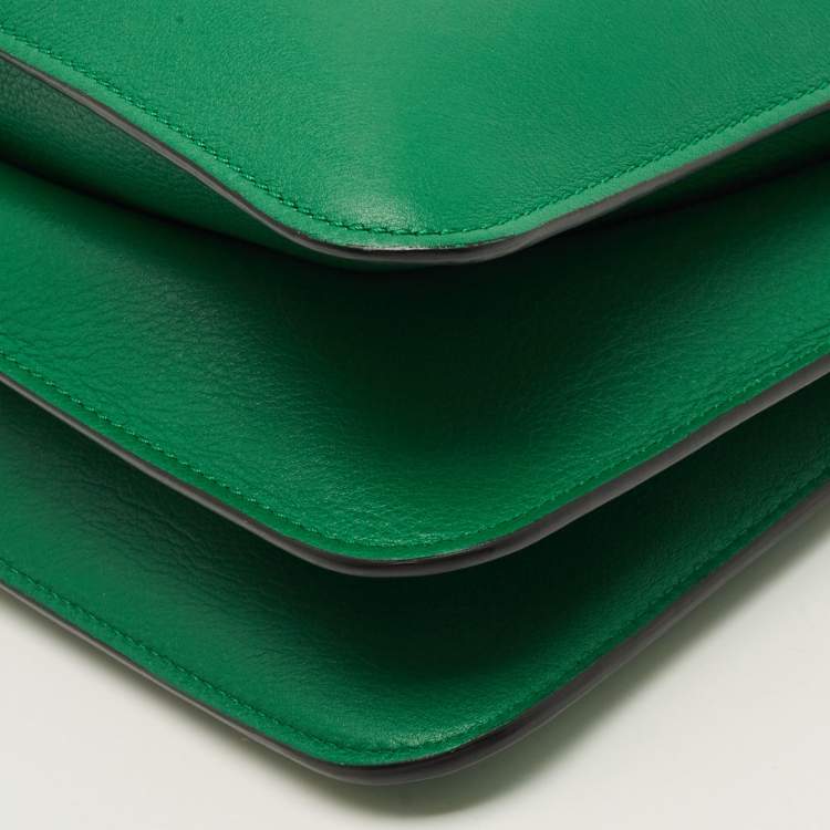 مملوكة مسبقًا J.W.Anderson Pierce Medium Green Leather Shoulder Bag