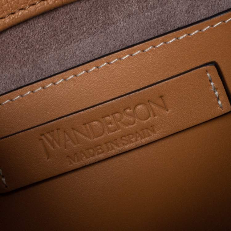 Pre Owned J.W.Anderson Caramel Brown Leather Bike Shoulder Bag
