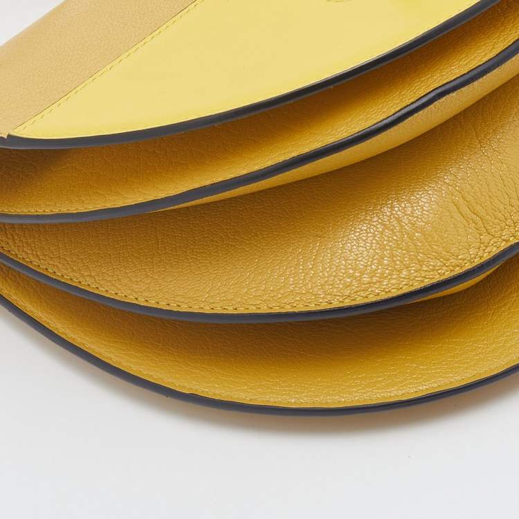 Pre Owned J.W.Anderson Yellow Leather Shoulder Bag