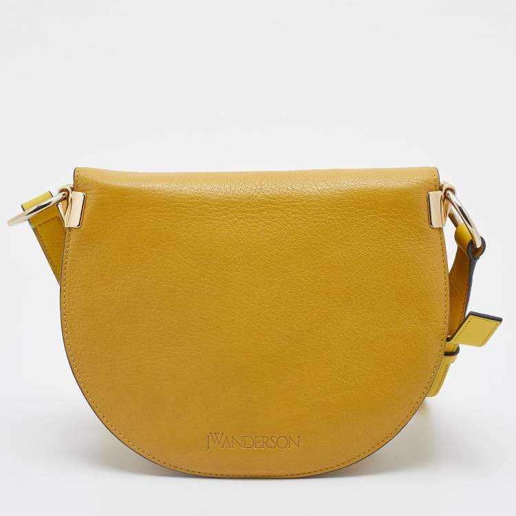 Pre Owned J.W.Anderson Yellow Leather Shoulder Bag