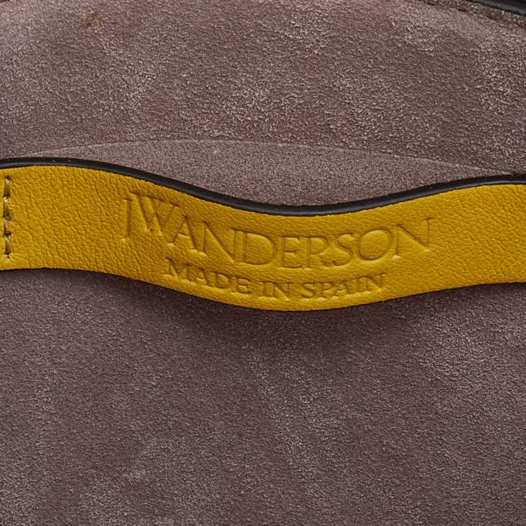 Pre Owned J.W.Anderson Yellow Leather Shoulder Bag