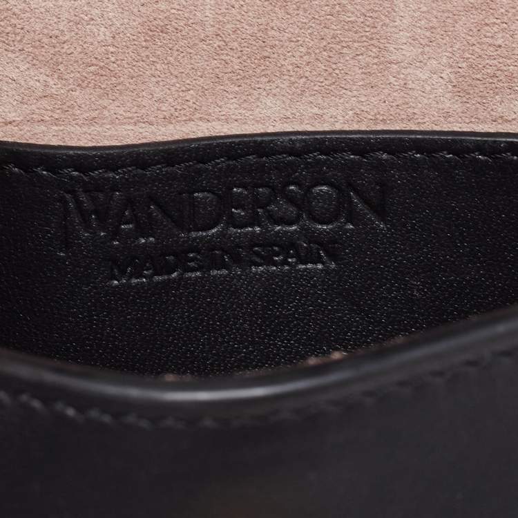 Pre Owned J.W.Anderson Black Leather Nano Keys Crossbody Bag 