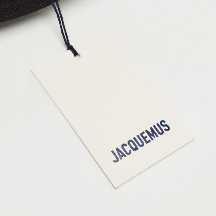 Pre Owned قبعة جاكيموس كانفاس لو بوب غادجو وردي بإبزيم