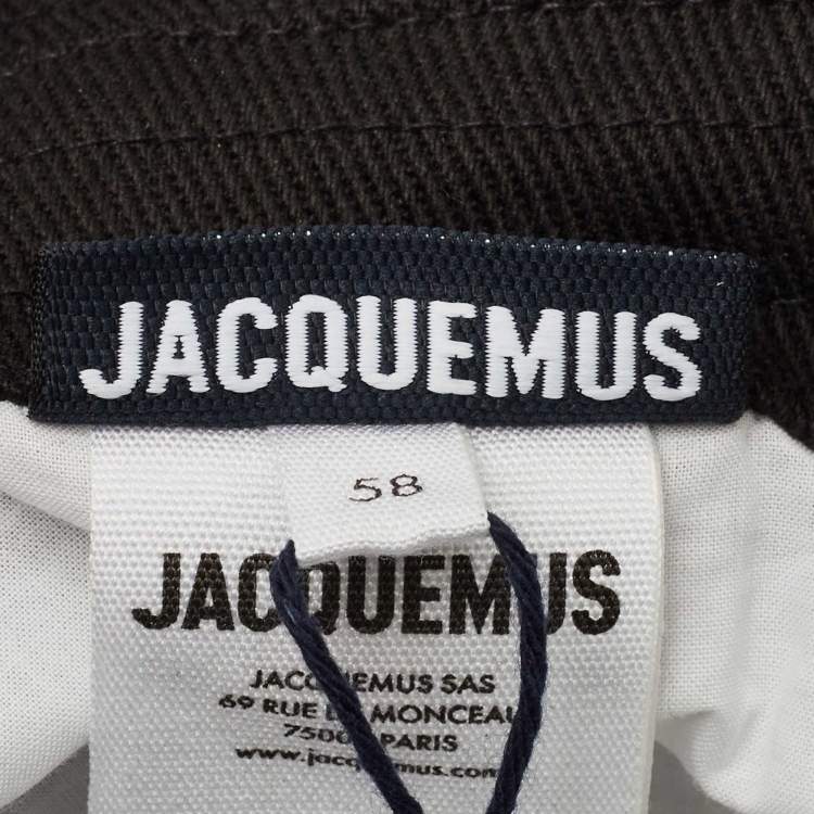 Pre Owned قبعة جاكيموس كانفاس لو بوب غادجو وردي بإبزيم