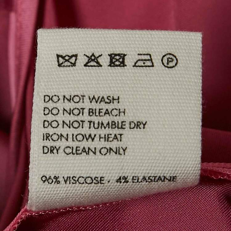 Pre Owned Jacquemus La Robe Stretch Satin Open-Back Mentalo Maxi Dress L