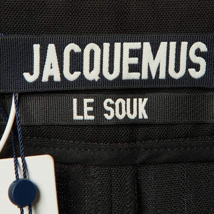 Pre Owned Jacquemus Black Wool Blend Le Souk Trousers S