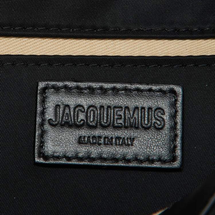 Pre Owned Jacquemus Black Nylon Le Bambino Flap Shoulder Bag