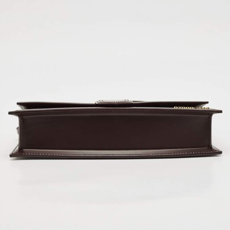 Pre Owned Jacquemus Brown Leather Le Bambino Long Shoulder Bag