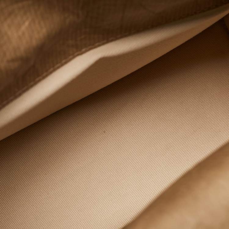Pre Owned Jacquemus Beige Leather La Pochette Rond Clutch