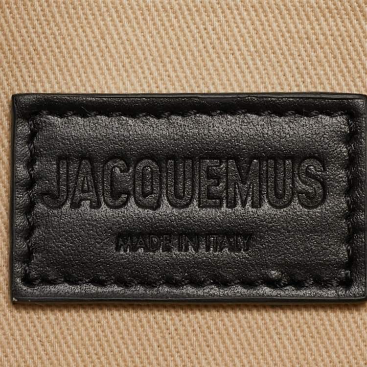 Pre Owned Jacquemus Blue Denim The Bisou Perle Shoulder Bag