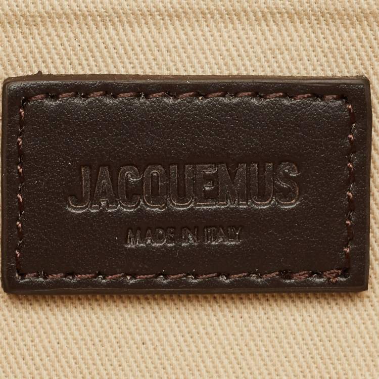 Pre Owned Jacquemus Brown Leather Le Bisou Perle Bag